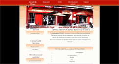 Desktop Screenshot of etapehotelmillau.fr